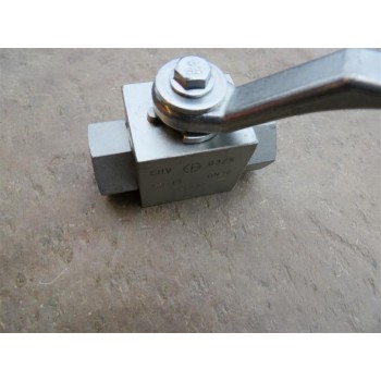 Tweeweg Kogelkraan 500 Bar