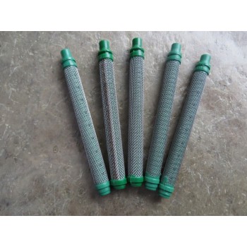 Pistoolfilter groen RVS
